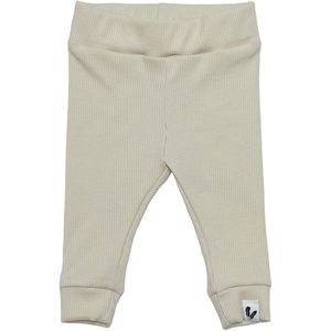 Newborn broekje skinny Rib jersey natural beige maat 44