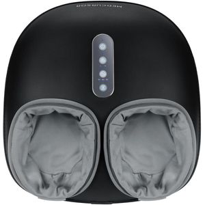 Voetmassageapparaat – Elektrisch – Shiatsu Massage – Met Warmte – Voor Spierontspanning – Pijnverlichting – Volledig Verpakt – Stil – Compact – Zwart – 30W – 15 Minuten Timer – Voor Thuisgebruik – Inclusief EU Stekker – Model MDFM400