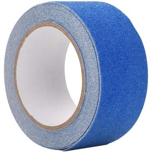 Antislipplakband voor traptrede Veiligheidsdecoratie 5M * 5cm 8 stijlen(Blauw)