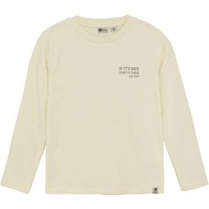 Daily7 - winter t-shirt - Wit - Longsleeve - Backprint