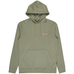 Billabong - Foundation Hoodie - Groen - Heren - Gerecycleerde Polyester-Katoenmix