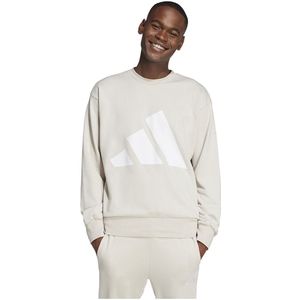Adidas - Essentials Big Logo - Sweatshirt - Beige - Regular Fit