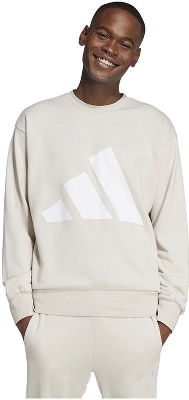 adidas - Sweater - Zwart - French Terry - Regular Fit