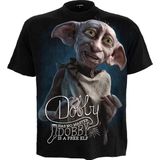 Harry Potter Dobby Heren T-shirt - zwart - 4XL