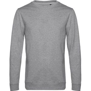 Sweater 'French Terry' B&C Collectie maat 3XL Heather Midgrijs