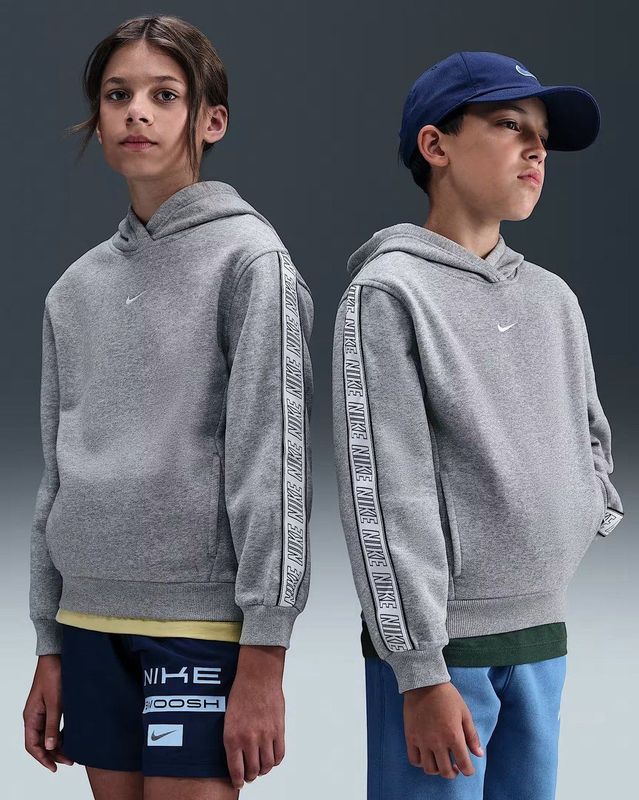 Nike - k nsw club+ flc hdy - Hoodie - Zwart