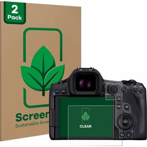 ScreenLeaf - Screenprotector voor Canon EOS R5 Mark II - Duurzame schermbescherming Folie Beschermfolie transparant (2 Stuks)