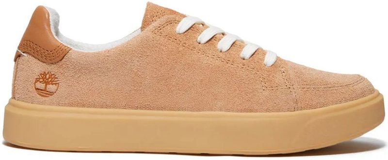 Timberland - Emerson Street Low Lace Up Sneaker - Medium Beige Suede - Schoen