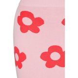 MYMO - Rok - Rosa / Merlot - Minirok - Bloemenprint - Slanke Pasvorm