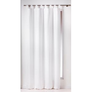 Kant en Klaar - 140x260cm - Gordijnen - Wit - 100% Polyester