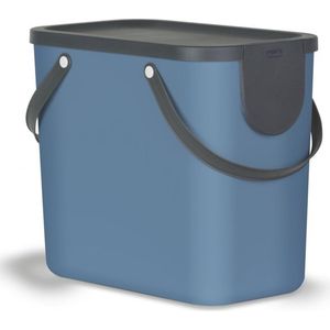 Rotho Afvalscheidingsprullenbak Albula - 25 Liter - Blauw