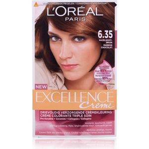 L’Oréal Paris Excellence Crème 6.35-  Hazelnootbruin - Haarverf