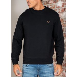 Fred Perry Crew neck sweatshirt - black shaded stone