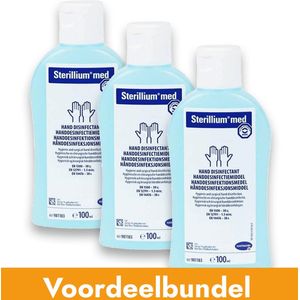 VOORDEELBUNDEL - Sterillium Med handdesinfectie 100ml - 3 stuks