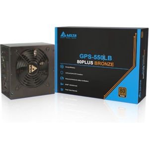 Delta - Interne voeding - PC Voeding - PSU ATX Bronze 550 Watt gaming power supply