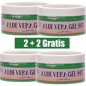 Aloe Vera gel, 2+2 Gratis, Pure Aloe Vera Gel/ Huidgel, pure aloe, Ambachtskroon