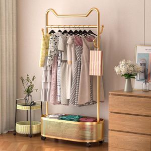Kledingrek Metaal - Kledinghangers - Dressboy -Goud