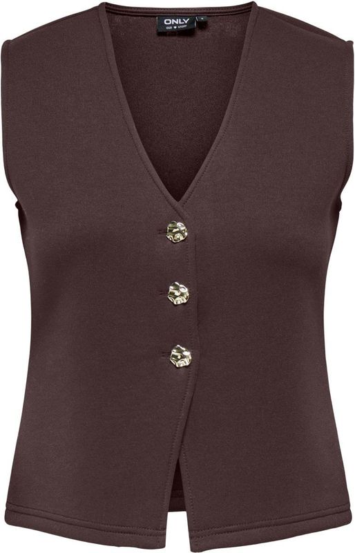 Only - Onlnaomi - Sweatvest - Rood