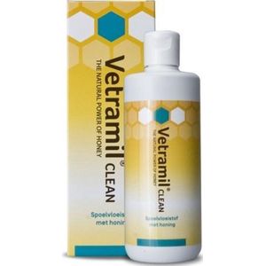 Vetramil clean spoelvloeistof - 100 ml - 1 stuks