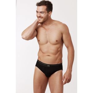 Woody Midi Slip Duopack Zwart XXL