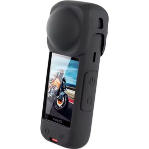 Beschermhoes voor Insta360 One X5 - Lensdop 4 Insta360 One X5 - Siliconen Hoesje +Lens Cover 4 X5 - Beschermhoes voor Insta360 - Lens Protection - Beschermende - anti-kras - Lens Guards - Protective Accessoires voor Insta360 One X5