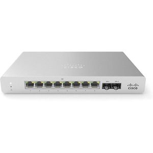 Cisco Meraki MS120-8 - Netwerkswitch - Grijs - L2 Gigabit Ethernet (10/100/1000)