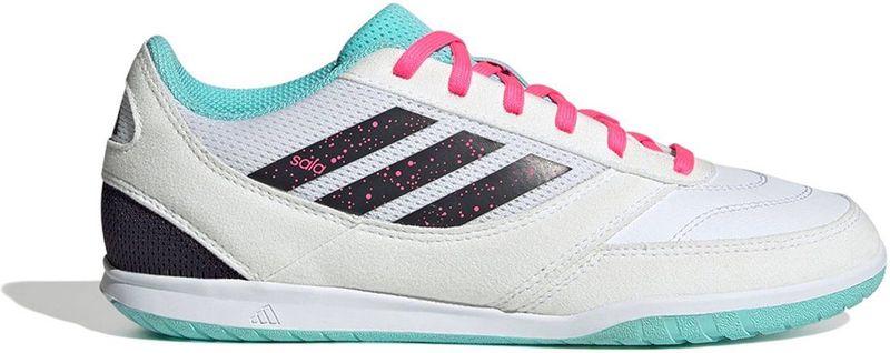 adidas - Top Sala Competition II - Zaalvoetbalschoenen - Wit Zwart Turquoise Roze