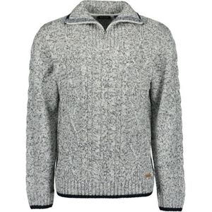 Blue seven heren - Trui 376442 navy/grijs schipperstrui maat S