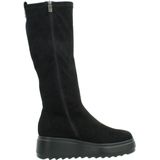 Mustang - Nolia - Kuitlaarzen - Zwart - Ritssluiting - Casual