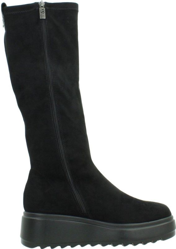 Mustang - Nolia - Kuitlaarzen - Zwart - Ritssluiting - Casual