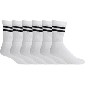 Bamboe sportsokken | dames sportsokken 36-41 | heren sportsokken 42-47| verschillende kleuren | 6 paar