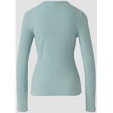 Longsleeve - Zacht - Ribstructuur - Smal Model - Ronde Hals