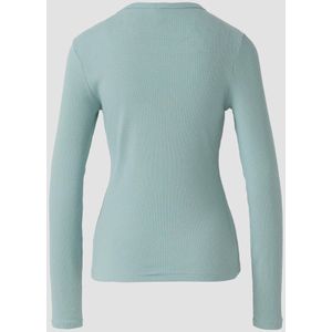 Longsleeve - Zacht - Ribstructuur - Smal Model - Ronde Hals