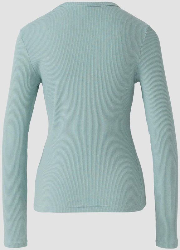 Longsleeve - Zacht - Ribstructuur - Smal Model - Ronde Hals