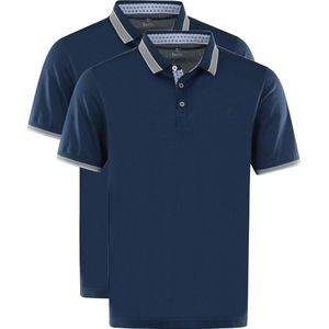 Hajo Heren poloshirt 2 pack Pique