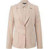 comma - Damesblazer - 8156 - 34 - Met Smalle Pasvorm - Geweven Stof