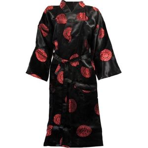 Essenza Ornament - Kimono - Maat L - Zwart