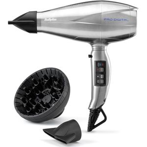 Professionele Digitale Haardroger met Diffuser - 2200W Ionische Föhn met 3 Warmte- & 2 Snelheidsinstellingen