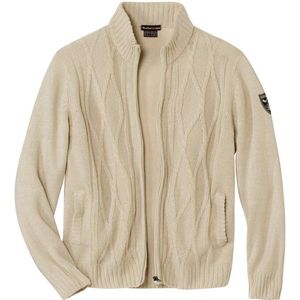 ATLAS FOR MEN - Gemêleerd gebreid vest Outdoor - Heren - Verkrijgbaar in grote maten - L