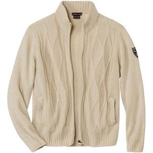 ATLAS FOR MEN - Gemêleerd gebreid vest Outdoor - Heren - Verkrijgbaar in grote maten - L