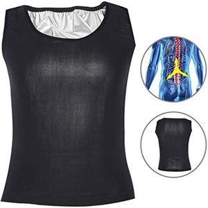 Neopreen Sauna Sweat Vest 4XL/5XL - Herenshirt voor Gewichtsverlies en Fitness