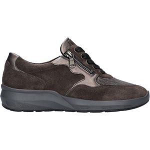 Waldläufer - Bungeez - Dames Sneaker - Leer/Stretch - Zwart