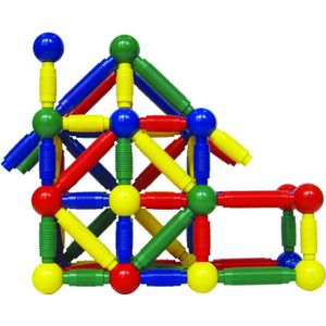 Jumbo Magneten 72 Stuks- Magnetisch Constructiespeelgoed