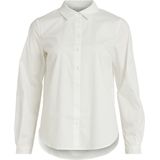 Vila - Vigimas L/s Shirt/su - Blouse - Cloud Dancer - Dames