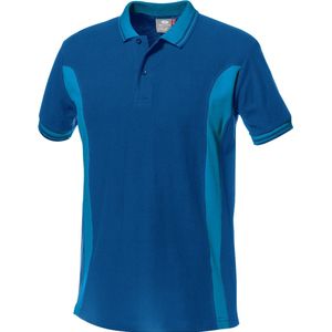 SIR SAFETY LUNA Korte mouw Werkpolo HEREN Donkerblauw - 100% Katoen - 200 g/m² - Zacht Afgewerkt