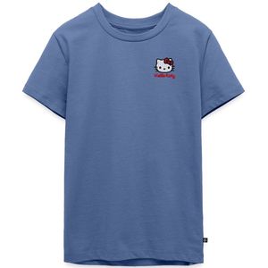 Hello Kitty Geborduurd Portret Premium T-Shirt Tiener