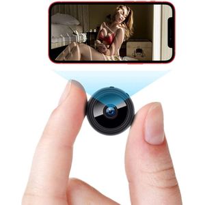 Draadloze Wifi Camera - Mini Camera - Zwart - 1080p Nachtkijker - Beveiligingssysteem