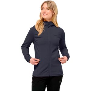 Jack Wolfskin - Baiselberg Fleece - Zachte Hoodie - Stretch Fleece - Rits