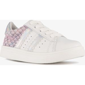 TwoDay leren meisjes sneakers wit roze - Maat 21