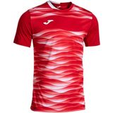 Joma Tiger Vii T-shirt Met Korte Mouwen Rood 2XL Man